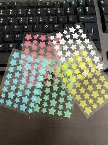 MINKOJA 400pcs Acne Pimple Patch, Cute Soft Color, Colorful Heart Stickers, For Protecting, Repairing, Removing Acne Marks And Covering Pimples, Suitable For Party, Photo Props - Multicolor - View 4