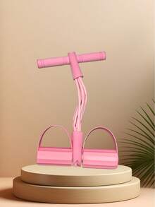 一根四管/六管弹力瑜伽阻力带，多功能拉力绳，带手柄的健身阻力带，适用于腹部、腰部、手臂和腿部训练，多功能踏板助推器，辅助仰卧起坐，开放式肩部设计，瑜伽、健身、训练器材，弹力管。 - 紫色 - 查看 16