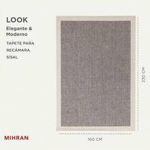 Alfombra beige para dormitorio con cubierta protectora|La alfombra perfecta para una decoración moderna y elegante del hogar.|Alfombra de Alta Calidad para Sala de Estar - Adecuada para Exteriores|Fácil de Limpiar - Aspiradora - Beige con protector - Ver 11