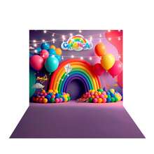 Photographic Background Panel Scenery Fabric Children's Day Toys Sublimated - FDCRI0008 - 查看 1