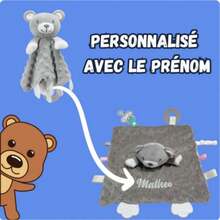 [Custom Embroidery] 1pc Customizable Plush Doll Comfort Blanket, Cute Stuffed Animal Blanket, Meaningful Customized Gift, Soft Plush Doll, Suitable As Children's Day, Birthday, Thanksgiving, Christmas Gift For Kids, Friends, Girlfriend, Mom - Perfect For Holidays, Anniversaries, Children - Multicolor - View 6