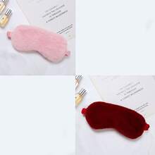 1/2/3/4 Stücke süße Plüsch Verdunkelungsaugenmaske, Unisex Augenmaske, Schule, Rückkehr zur Schule, Reise, Reiseaccessoires, Heimessentials, Augenmaske, Schlafmaske