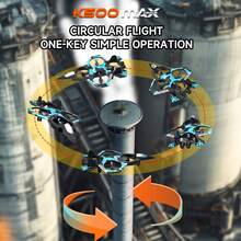 AXNEN K500 MAX 四轴无人机，特技飞行，360°翻转，气压定高，自动悬停，避障，易于操控的滑翔机，适合初学者 - 万圣节/圣诞节礼物
