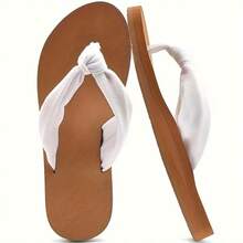 Flip Flops For Women, Yoga Mat Sandals For Women, Comfortable Summer Beach Walking  Cushion Sandals,Fashion Flat Sandals Suitable For Dress Slip On Indoor Outdoor,Brown Sandals