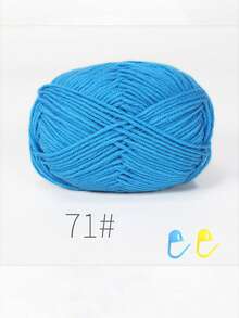 1/3包 50克 4股钩针线，带记号扣的钩针线，初学者钩针套装，多包装编织线，优质腈纶线，柔软钩针线，DIY工艺品，围巾（配饰颜色随机）