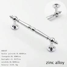 High End Door Handles, Wardrobe Door Handles, Zinc Alloy Door Handles, Drawer Door Handles, And Single Hole Handles Can Be Freely Matched