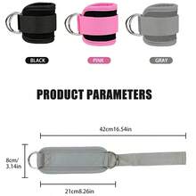 Hip Fitness Ankle Straps Adjustable Gym Leg Strength Workouts With Buckle Sports Guard Abductors For Gantry Training Butt Device