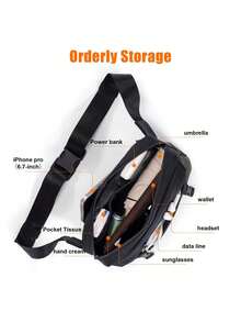 Crossbody Bum Bag For Men And Women With RFID Card Holders, Water-Resistant Waist Bag For Men, Bum Bag For Women, Fanny Packs Sling Bag Gift