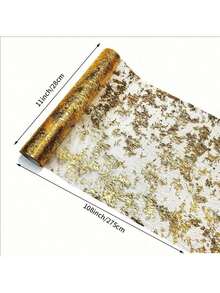 Weihnachtstischläufer, Hochzeitsdekoration Material, Weihnachtliche Tischdekorationen - Verschiedenfarbig - Übersicht 4