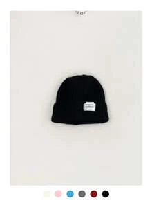 Colorful Polka Dot Knitted Hat For Women, Autumn/Winter Ear Protection Warm Beanie Cap, Maillard Headwear, Suitable For Casual Outfit