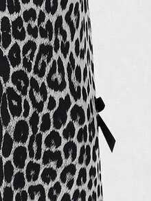 Tween Girl Leopard Print Elastic Waist Pants