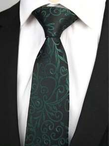 1pc Men's Premium Fashion Casual Necktie, Suitable For Daily Wear, Weddings, And Parties - A - View 6