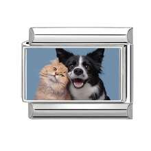 (Unassembled Product) 1 Pc DIY Creative Jewelry Accessories, Cartoon Cat Dog Animal Element DIY Bracelet Necklace Ring Anklet, Fashionable Exquisite Cute Handmade Modular Bracelet - M292313 - View 9