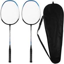 AdooAdii Juego de Bádminton 2 Raqueta y 3 Gallos Set de Badminton Bolsa de Transporte Ligero Resistente para 2 Jugadores Niño Niña Adulto Sports Deporte Juego al Aire Libre Espacio Techado Patio - 1 - Ver 4