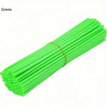 36PCS Motorcycle Spoke Decorative Strip, Bicycle Road Wheel Spoke Cover, Suitable For Off-Road Motorcycle With 3.5-5mm Steel Wire Wheel Hub, Bicycle Wheel Hub, Colored Spoke Sleeve, Motorcycle Zx6r FZ1 FZ6 CRF450 CRF50 CRF70 CRF80 CRF 150F XR650 CR250 XR650 Universal Decorative Strip - Multicolor - View 9