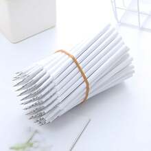 6/10pcs Foreign Mountain And Sea Classic Neutral Pen, Elementary School Student Version Ballpoint Pen, Divine Beast Doll Pen, Wooden Stick Man Shark Pen, Suitable For Office And Holiday Gifts, Birthday Gifts, Etc