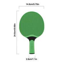 Silikon Tischtennisschläger mit bequemem Griff, Tischtennisschläger, Tischtennisschläger, Tischtennisschläger, Tischtennisschläger, professionelle Sportausrüstung für Studenten und Anfänger