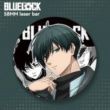 1 Piece, Spell Back To Battle Haikyu Badge, Expression Pack, Tinplate Laser Bar, 58mm Badge, Pin, Brooch, DIY Button Technology. - Multicolor - View 8