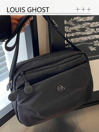 Multi-Layer Small Cloth Bag, Women's Crossbody Bag, Fashionable Casual Nylon Lightweight Large Capacity Women's Shoulder Bag, Suitable For Work, Commuting, Daily Outings, Shopping And Dates