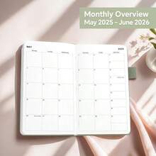 20252026 Pocket Weekly Planner For Purse Small Calendar Book 3.6 X 6 Academic Year Planner With Monthly Weekly View Hardcover Agenda With Bookmark Strap Undated Note Pages Ideal For Women Teachers And Professionals Sage Green Color Compact Daily Organizer For  Scheduling And Productivity - Cây xô thơm xanh - Xem 5