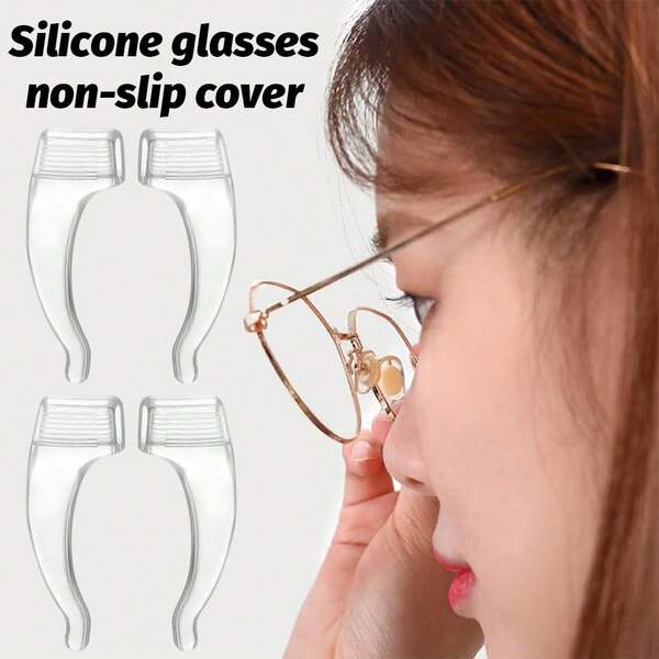 Ganchos para orejas de gafas de Navidad, sujetadores antideslizantes para gafas, puntas de varilla, retenedores de espectáculo para gafas, gafas de sol y gafas de lectura