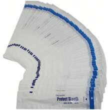 Pack Of 50 Intraoral Camera Protective Cases Covers Sleeves Disposable Single Use - Blue - View 5