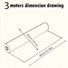 1 Roll Of Marble Wall Stickers Glossy Vinyl Stickers That Are Peeled Off And Pasted PVC Kitchen Stickers Suitable For Home Decoration Living Room Bedroom Renovation Decoration Wall Paper Waterproof And Oil-Proof Wallpaper - Multicolor - View 9