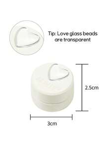 annies 5g Moon Colored Glass Bead Cat Magnetic Gel Polish - Soak Off UV/LED Flashing White Cat Eye Gel Nail Salon DIY1pcs/3pcs - 彩色 - 查看 7