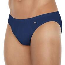 Zorba Slip Cotton Briefs 772 - Navy Blue - View 2