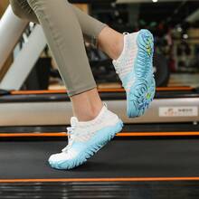 Women's Lightweight Quick-Drying Water Sports Shoes, Aqua Socks, Multi-Purpose Sock Shoes - Baby Blue - View 3