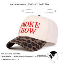 1Piece Men Letter Embroidered Patchwork Baseball Cap Outdoor Adjustable Sunscreen Leisure Hat Spring Autumn Travel Tourism Beach Vacation - 彩色 - 查看 2