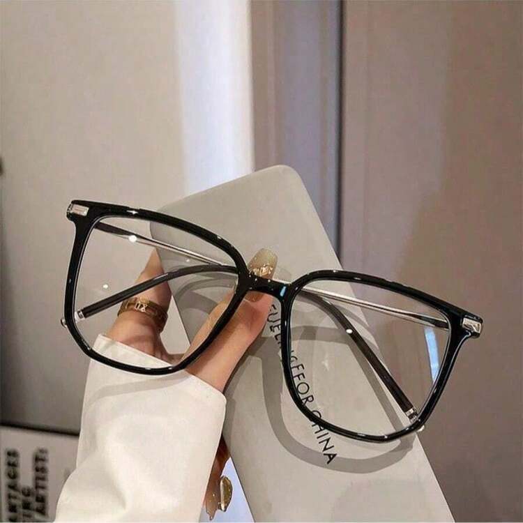 LOVE  Series Blue Light Glasses Woman, Oversize Light Weight Fashion Computer Glasses On Office Reduce Eye Strain Anti Migraine Working Reading Computer , TV Glasses, Stylish Square Frame, Anti Leopard Small Face Square Reduce Eye Fatigue On Computers, TVs, Phones, And Games, Suitable Reading/Computer Reading Lense Screen Protector Plain Glasses Lens Glasses,Blue Light Glasses Woman Men Safety Glasses Glasses Computer Gaming Glasses Women Cute Light Weight Red Frame Oversized Non Prescription Small Face Square Eye Reduce Eye Fatigue On Computers, TVs, Phones, And Games, Suitable Computer Lense Screen Protector Plain Glasses Lens Glasses Blue Light Light Blocking Glasses Women Men Light Glasses Glasses Women 99 Blue Light Glasses ForWoman - màu đen - Xem 11