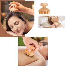 1 件/6 件按摩工具套装、手动按摩器、面部按摩器、肩部按摩器、按摩套件、腿部按摩器、手部按摩器、足部按摩器、手臂按摩器、木制按摩器、按摩器、天然木制按摩器、学校、返校、旅行、旅行必需品、家庭必需品、水疗、按摩工具、按摩、按摩器、水疗 - 杏色 - 查看 8