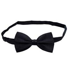 carahere 3pcs Men's Bow Ties Set, Black, Navy Blue, Light Blue, Dark Green Solid Color Pre-Tied Adjustable Bow Ties, Suitable For Formal Occasions, Casual Parties, Weddings, Tuxedos, For Adult Men Or Teenagers 13 Years Old And Above