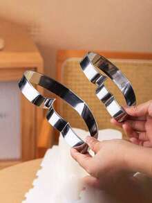 1 pièce Moule à gâteau mini de 6 pouces, outil de coupe de gâteau en forme de papillon en fil d'acier inoxydable