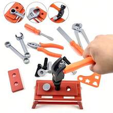 38 Sets Of Maifip Fake Pretend Play Tool Kits, Various Color Plastic Repair Tools, Educational Toys, Which Can Enhance Thinking And Practical Skills.