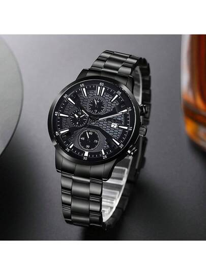 Pc Horloge Business, Sport, Calendar Digital Dial Quartz Perfect Everyday Wear, Birthday s, Parties, Holiday Gatherings, As The Ideal Yourself Or Friends Boxes Not Included view 3