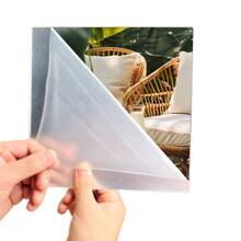 4 Peças Adesivos de Espelho de Parede Autoadesivos, Espelho Longo Acrílico Macio e Flexível para Quarto, Adequado para Decorar Lojas e Shoppings