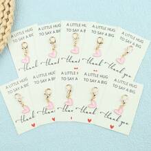 Women's Heart Design Alloy Keychain With Personalized Note - Golden Charm, Cartoon Heart, Thank You Gift For Teacher, Girlfriend, Mom, Best Friend | Personalized Gift | Ideal For Christmas Car Accessories Cute Goth Y2k Bag Accessories Lanyards With Id Holder Car Accessories Bag Charms