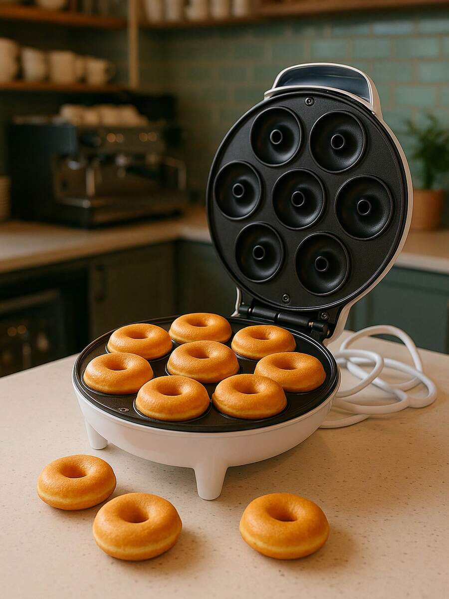 Multi-Mold Donut Machine, Family Gathering, Quick Preparation