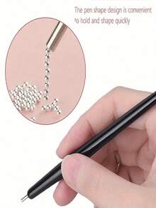 3pcs / 1PC Professional Nail Magnetic Pen - With Magnetic Base And Smooth Tip, Suitable For French Fingertip, Water Ripple And Round Designs - Salon/Home Pedicure/Manicurist Tool - Easy-To-Clean Decorative Stick, Fashionable Design, Durable Material, Essential Beauty Accessory, Nail Accessory, Nail Polish Correction Pen - Multicolor - View 6