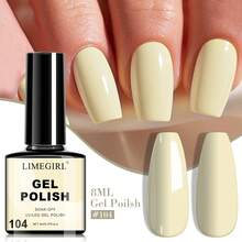 Limegirl凝胶指甲油套装，每瓶8毫升，UV/LED固化，持久耐用，不含酒精，适合DIY美甲沙龙，也是送给女性的礼物。
