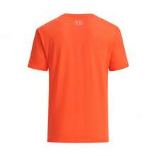 Under Armour Men's Sports Short Sleeve Orange - Naranja/Blanco - Ver 2