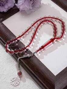 45pcs Transparent Acrylic Rosary Beads For Arabic Daily Prayer - Multicolor - View 27