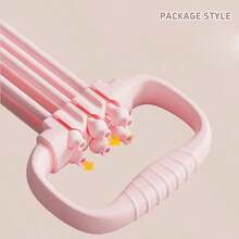 QZE 踏板拉力器瑜伽绳拉力绳伸展器多功能可调节便携式瑜伽带伸展器成人