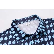 Golf Shirts For Men Moisture Wicking Quick-Dry Print Short Sleeve Performance Golf Polos-2025 - 02 - 查看 2