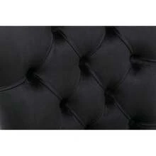 Chair Covers & Cushions - Black + Velvet + Foam - View 9