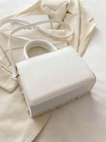 [US-Based Shipping]Fashion Solid Color Diamond Grid Quilted Square Crossbody Bag, New Small PU Leather Banquet Evening Shoulder Bag,Women's Solid Color New Jeans Mini Handbag, Pink Versatile Tote Bag, Niche High Quality Shoulder Bag & Crossbody Bag,Multifunctional Outdoor Travel Vacation Handbag, White Collar And Student Daily Commuting Crossbody Bag, Casual Cell Phone Change Lipstick Storage Bag,Fashionable Fringe Edge Handbag With Adjustable Shoulder Strap,Purse Purses Bags Purses And Bags Women Beach Bag Bags For Women Halloween Pink Purse Tote Bags Carteras Para Mujer Clear Purse Tote Bags For Women Crossbody Bags For Women Bolsos Para Mujer Mini Purse Purses For Women Handbags For Women Clear Bag Blue Purse Wallet - 白色 - 查看 7