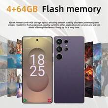 Unlocked S25 Ultra 5G Smartphone, 7.3 Inches, 3+64GB, Snapdragon 8 3, New Fast Android Phone, 2025 Generation, GSM, Blue - S25U-Bạc-4+64GB - Xem 3