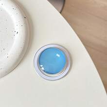 Airbag magnetic rotund personalizat clasic din sticlă pentru birou, potrivit pentru suport telescopic pentru telefon, tabletă, cadou mic, accesorii pentru telefon, decorare telefon, articole esențiale pentru telefon, suport extensibil pentru telefon, prindere telefon, prindere telefon cu priză pop-up, cadou pentru iubit/iubită, rude, prieteni, compatibil cu iPhone, telefon Android, cadou de ziua de naștere, familie, suport telefon cu prindere prin împingere și tragere pentru prieteni - Multicolor - Vizualizare 10